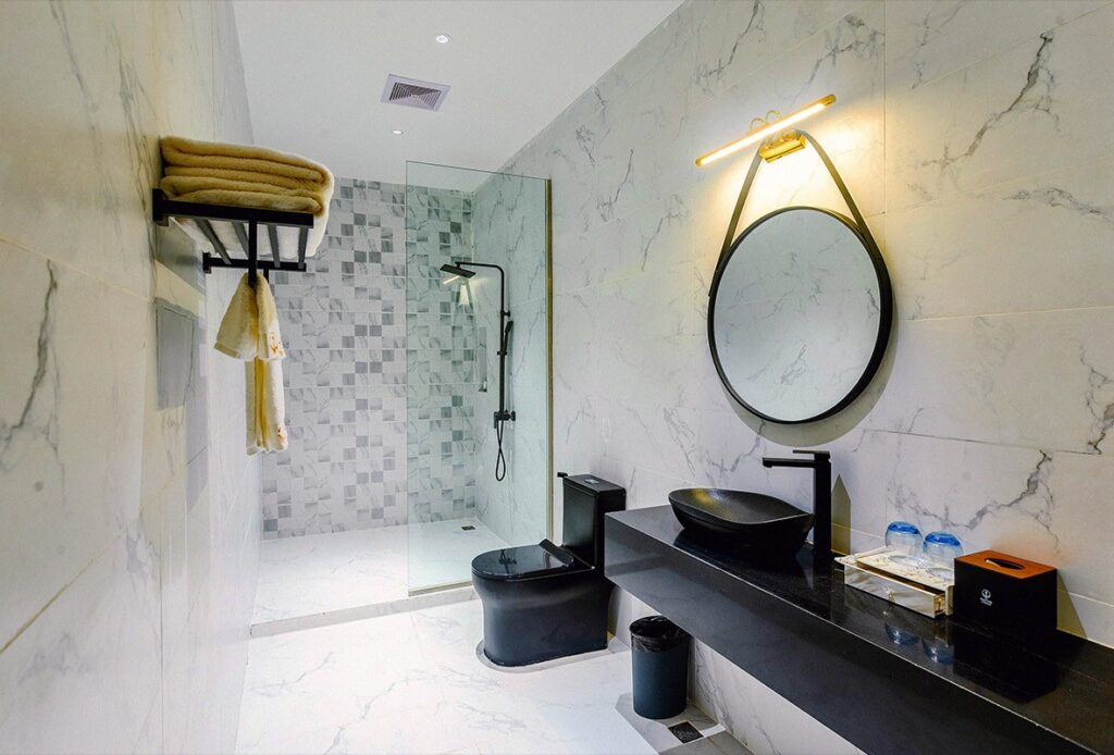 Luxury Duplex Room bathroom
